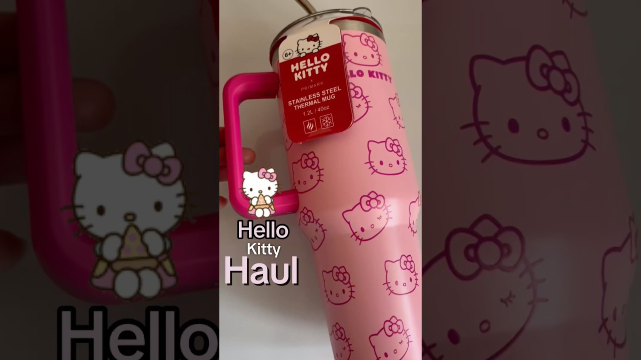 Hello kitty haul @primark #primark #primarkhaul #hellokitty #sanrio #kittykitty #haul #haulvideo