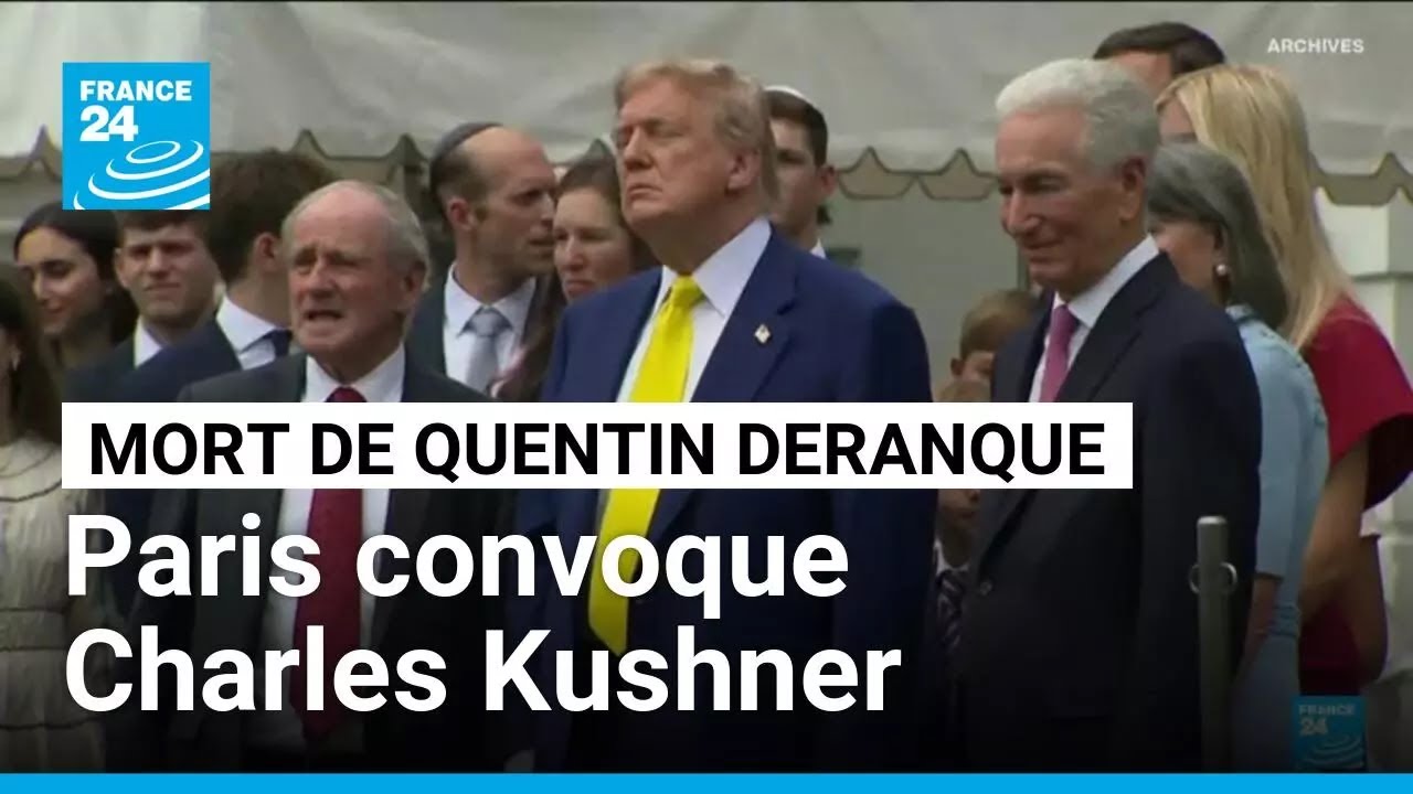 Mort de Quentin Deranque : Paris convoque l'ambassadeur am&eacute;ricain &bull; FRANCE 24