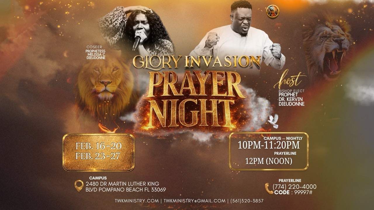 GLORY INVASION PRAYER NIGHT | NIGHT 3