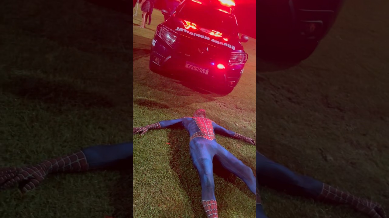 HOMEM ARANHA FOI PRESO 
