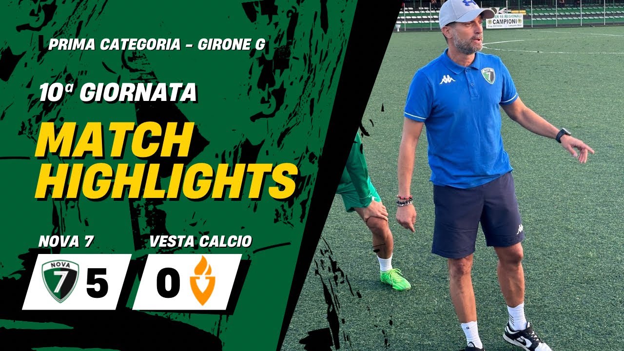 LA NOVA 7️⃣ DÀ I NUMERI (ANCHE IN 🔟 UOMINI): IL 5️⃣-0️⃣ SUL VESTA VALE LA 🔟 VITTORIA IN 🔟 GIORNATE 🤯