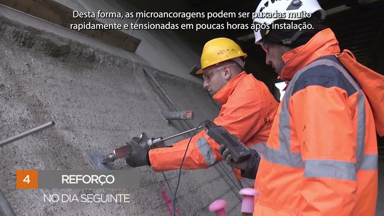 Reforço de aterro para a criação de uma ciclovia