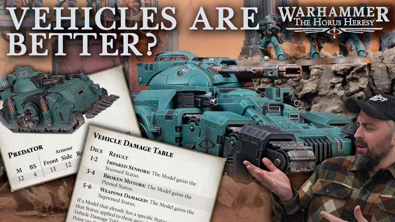 Tanks might be the BEST new part of the New Horus Heresy