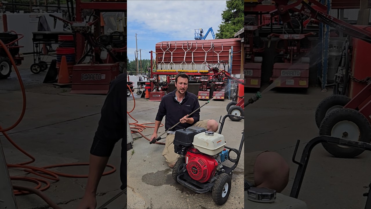 How to start a pressure washer #tools #educational #howto #pressurewashing #honda