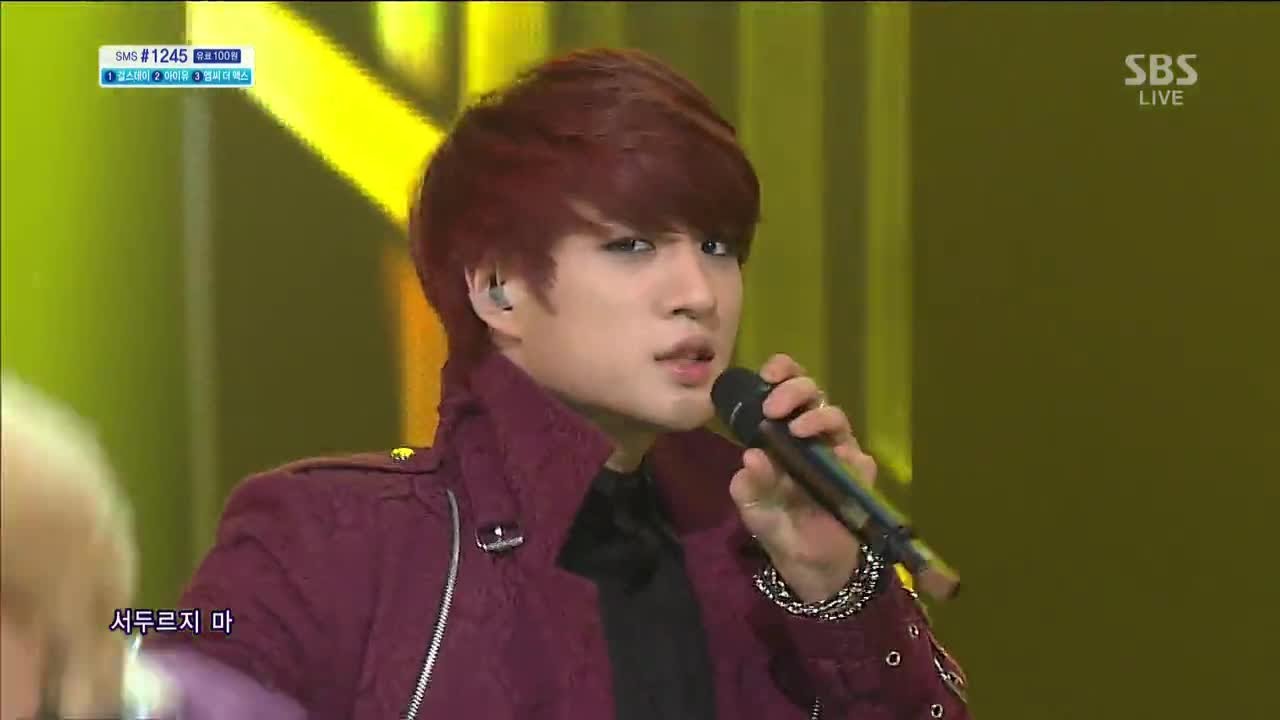 [BEAT WIN BEAT WIN] - Я хочу, чтобы @ популярный Inkigayo 140112