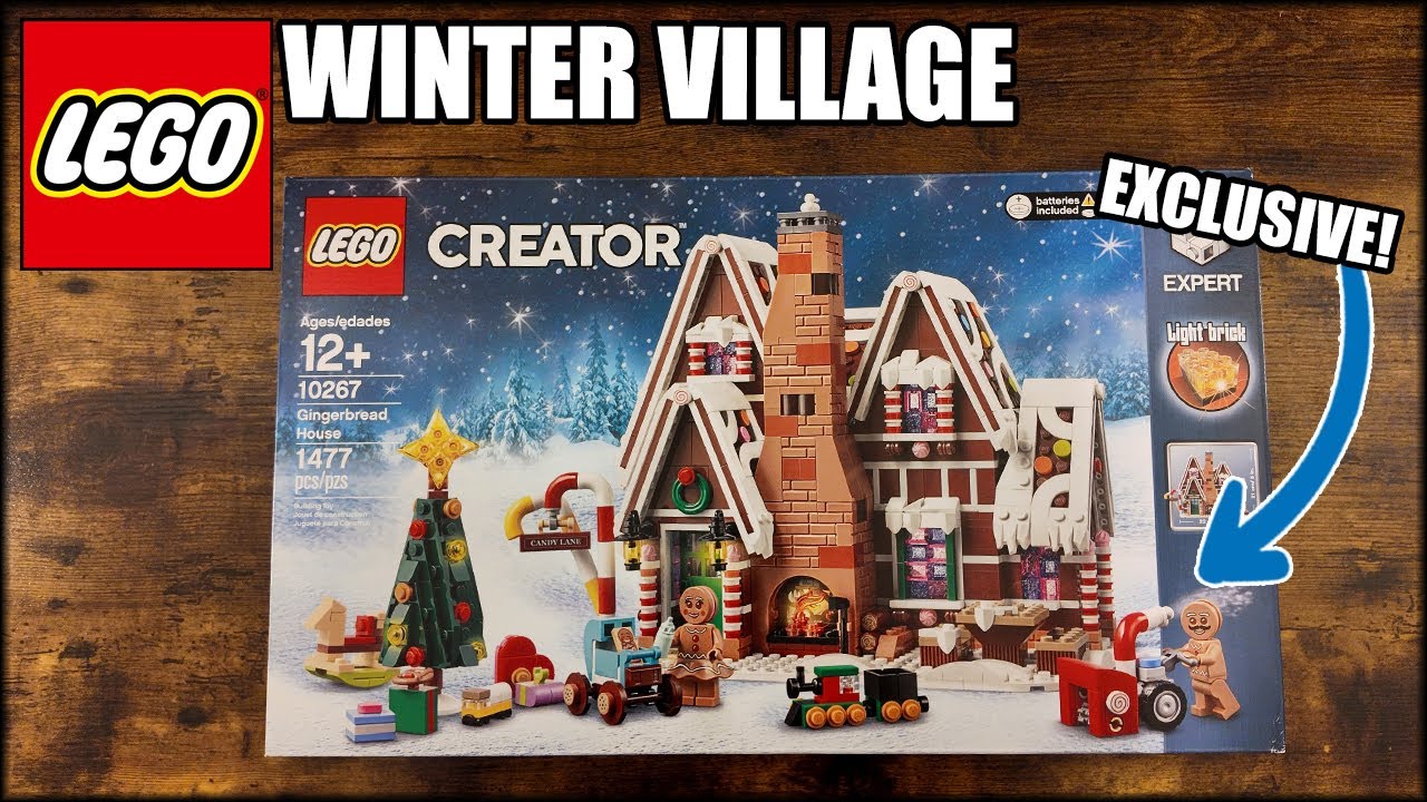 Этот набор LEGO просто СУПЕР! Пряничный домик &laquo;Зимняя деревня&raquo; 10267 (2019): сборка и обзор!