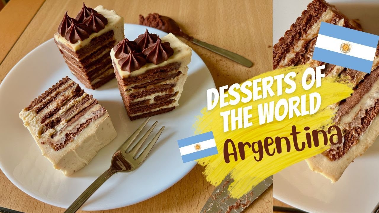 desserts of the world episode 6 - ARGENTINA - let's make chocotorta