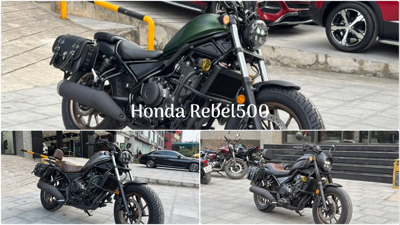 Honda Rebel500 Mẫu cruiser customize theo sở thích cá nhân