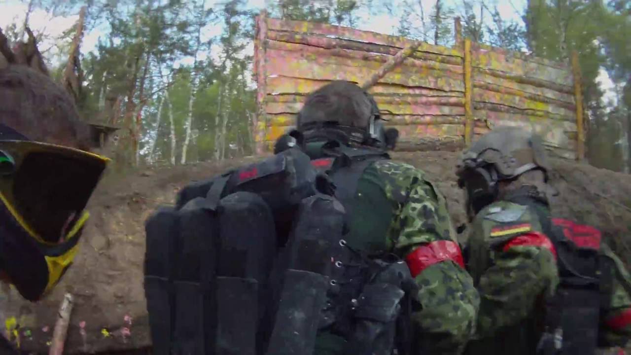 Schwarze Garde Paintball 1. SBG Polen Mai 2015 Projekt Alpha