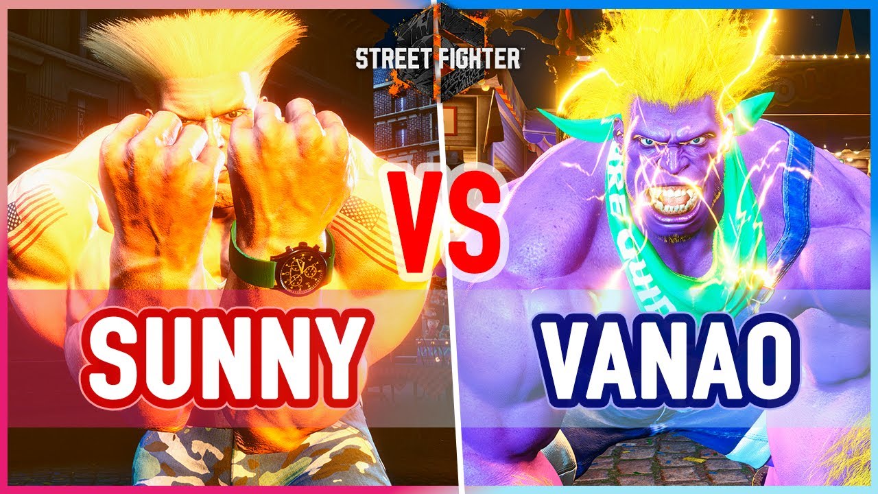SF6 🔥 Sunny (Guile) vs Vanao (Blanka) 🔥 Street Fighter 6