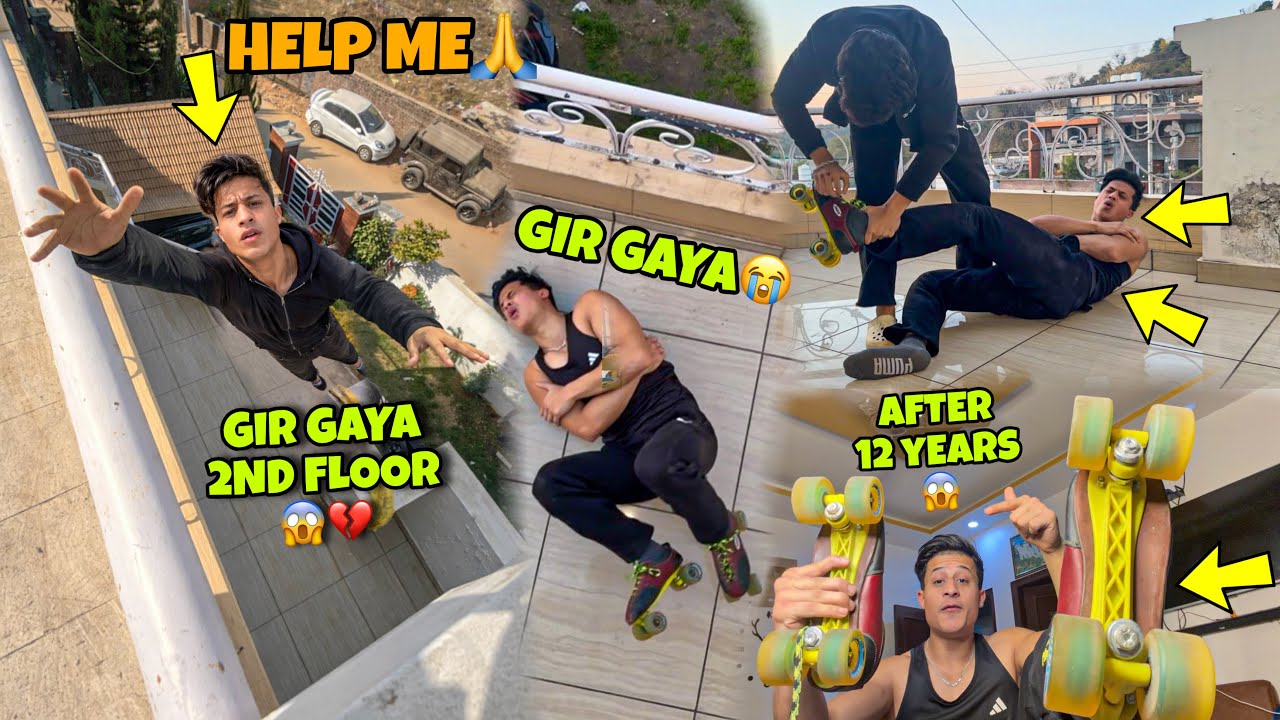 First Vlog😱 @aalyanvlogs1299 Gir gaya 2nd Floor se💔 | After 12 Years Did This😱 