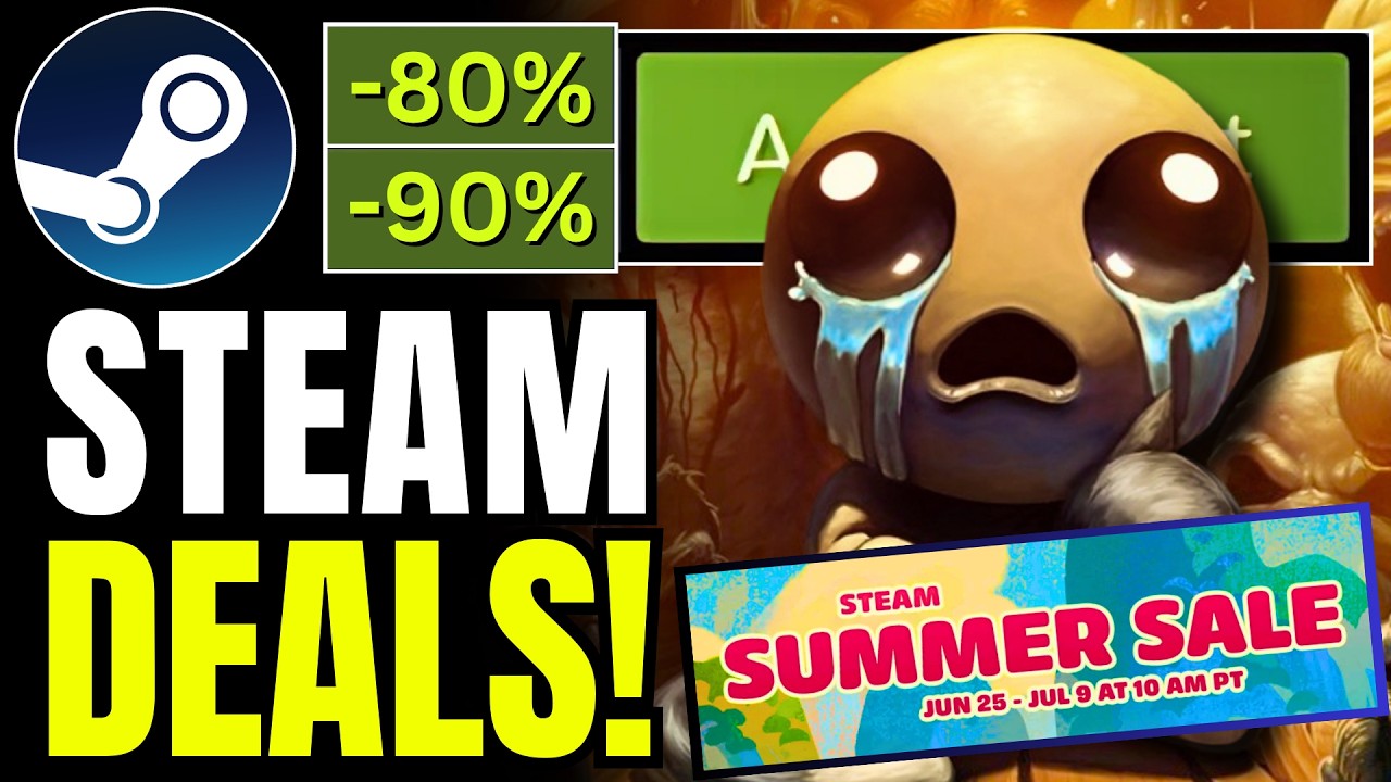 15 предложений летней распродажи в Steam, которые НЕЛЬЗЯ ПРОПУСТИТЬ по новым низким ценам!