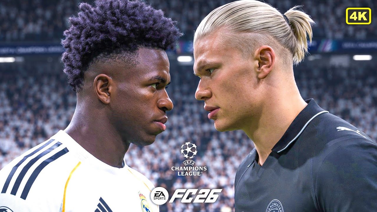 EA FC26 - Real Madrid Fc Vs Manchester City UEFA Champions League | PS5 4k Gameplay 