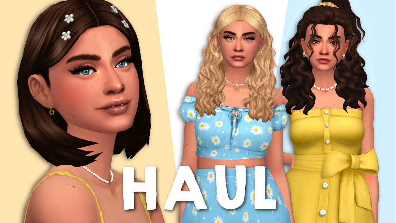 BEST CC FINDS | Sims 4 Custom Content Haul (Maxis Match)