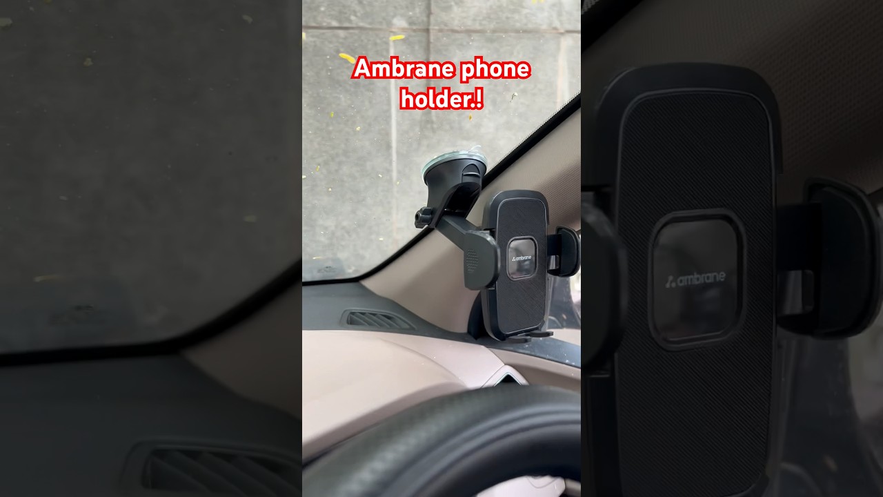 Ambrane phone holder.! Best in class.! #trending #shorts #amazonsale #ambrane #carphoneholder