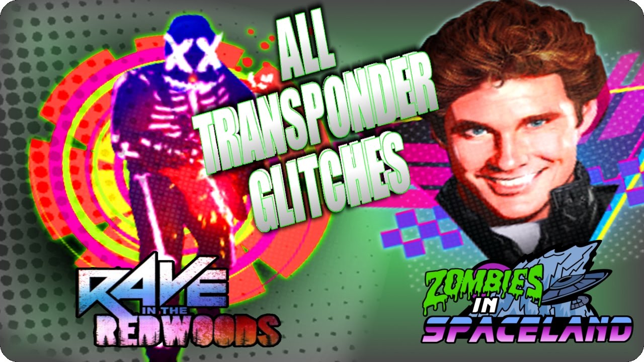 Redwoods & Spaceland - All Working TRANSPONDER Teleport Glitches Spots - IW Out The Map Glitches