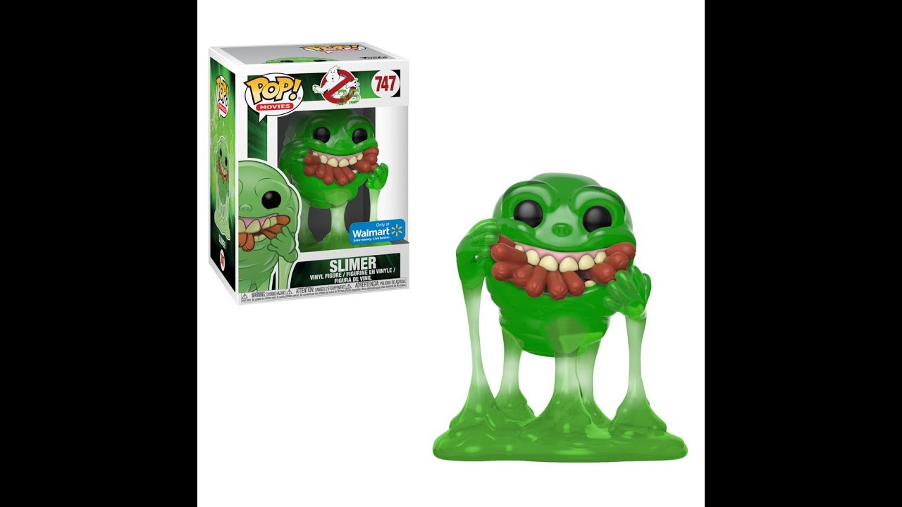 FUNKO Ghostbusters Walmart exclusive translucent Slimer pop review