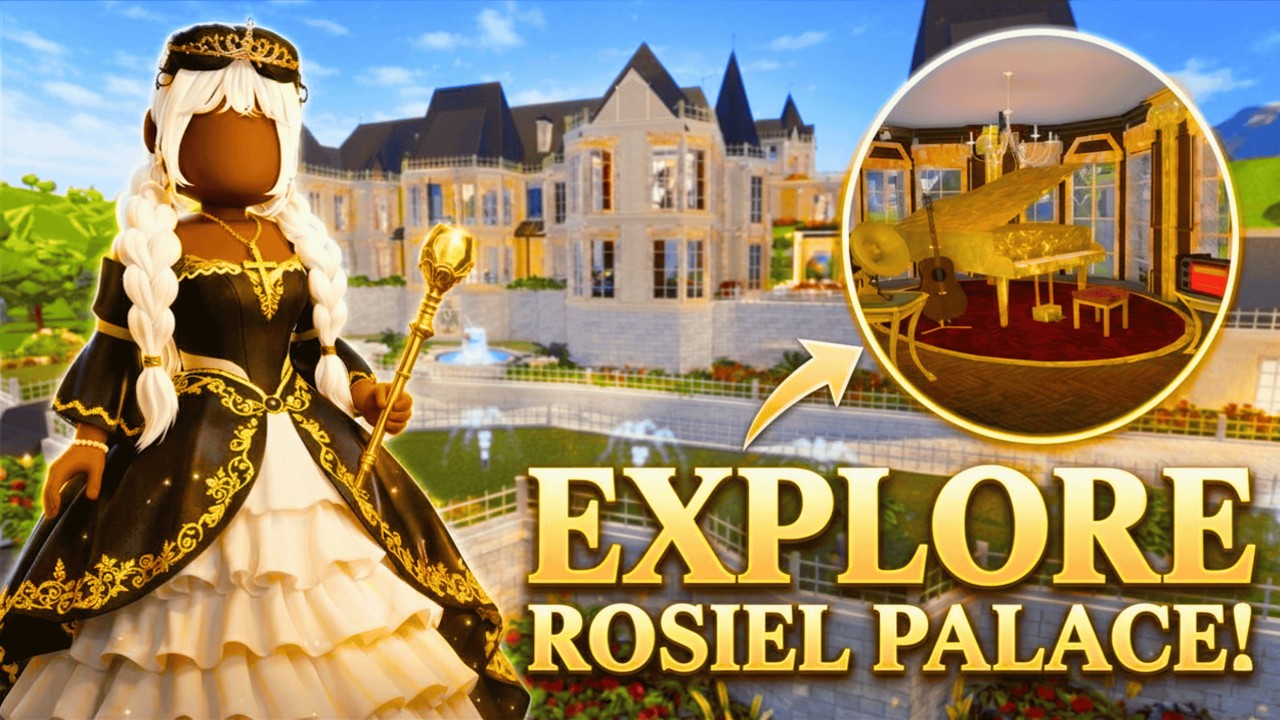 ROBLOX 🏘️ ROSIEL PALACE || Best Of RoVille Home Edition With House Code || RoVille Tours