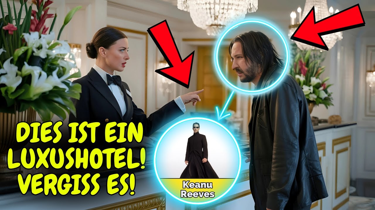Er demütigt einen Gast, ohne zu wissen, dass es Keanu Reeves ist: Seine Reaktion ist unglaublich! 😱