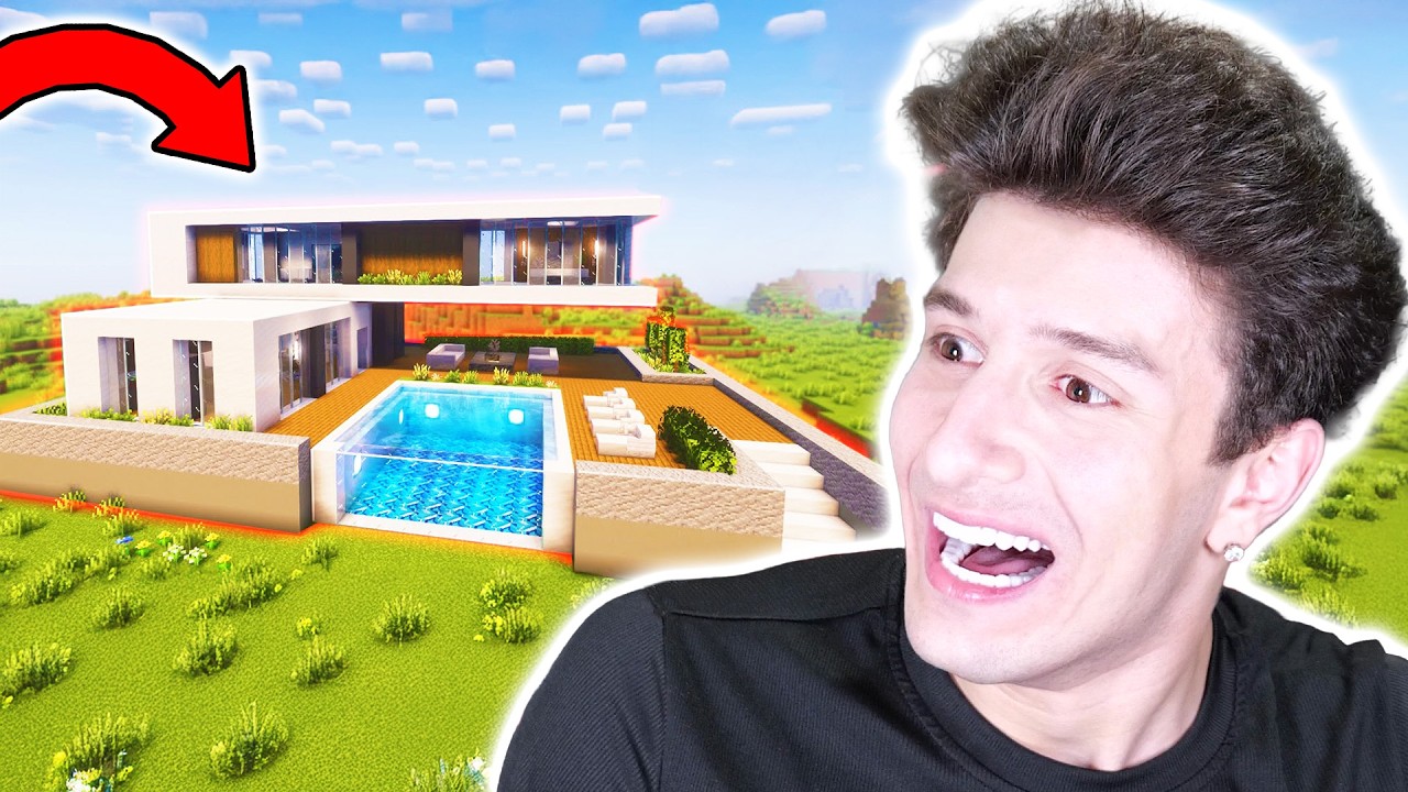 EN KOLAY L&Uuml;KS MİNECRAFT MALİKANESİ YAPIMI