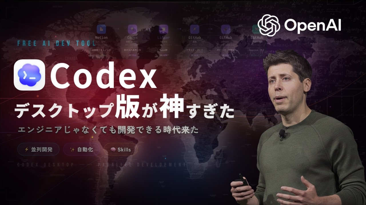 【触ってみた】Codex Desktop の Skills/Automation を使ったら生産性が爆上がりした