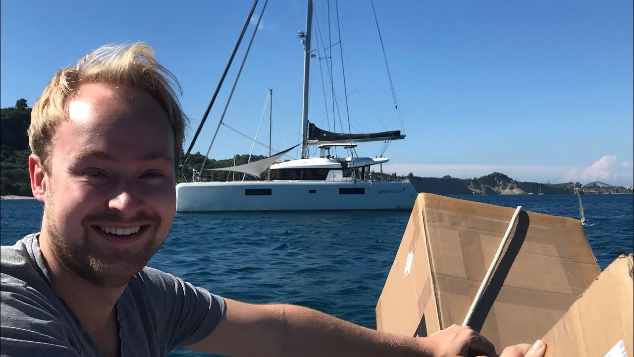 Another co pilot on board - Zakynthos - Sailing Greatcircle (ep.80)