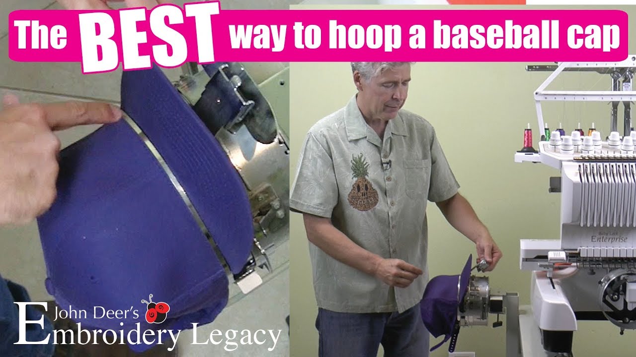 How to Hoop Caps & Hats for Machine Embroidery Using Stations, Jigs, Drivers & Frames. Full Tutorial