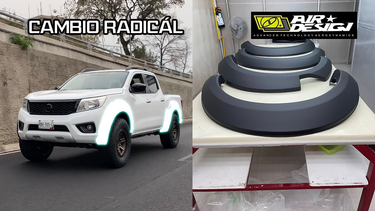 SALPICADERAS DE NP300 FRONTIER (AirDesign)