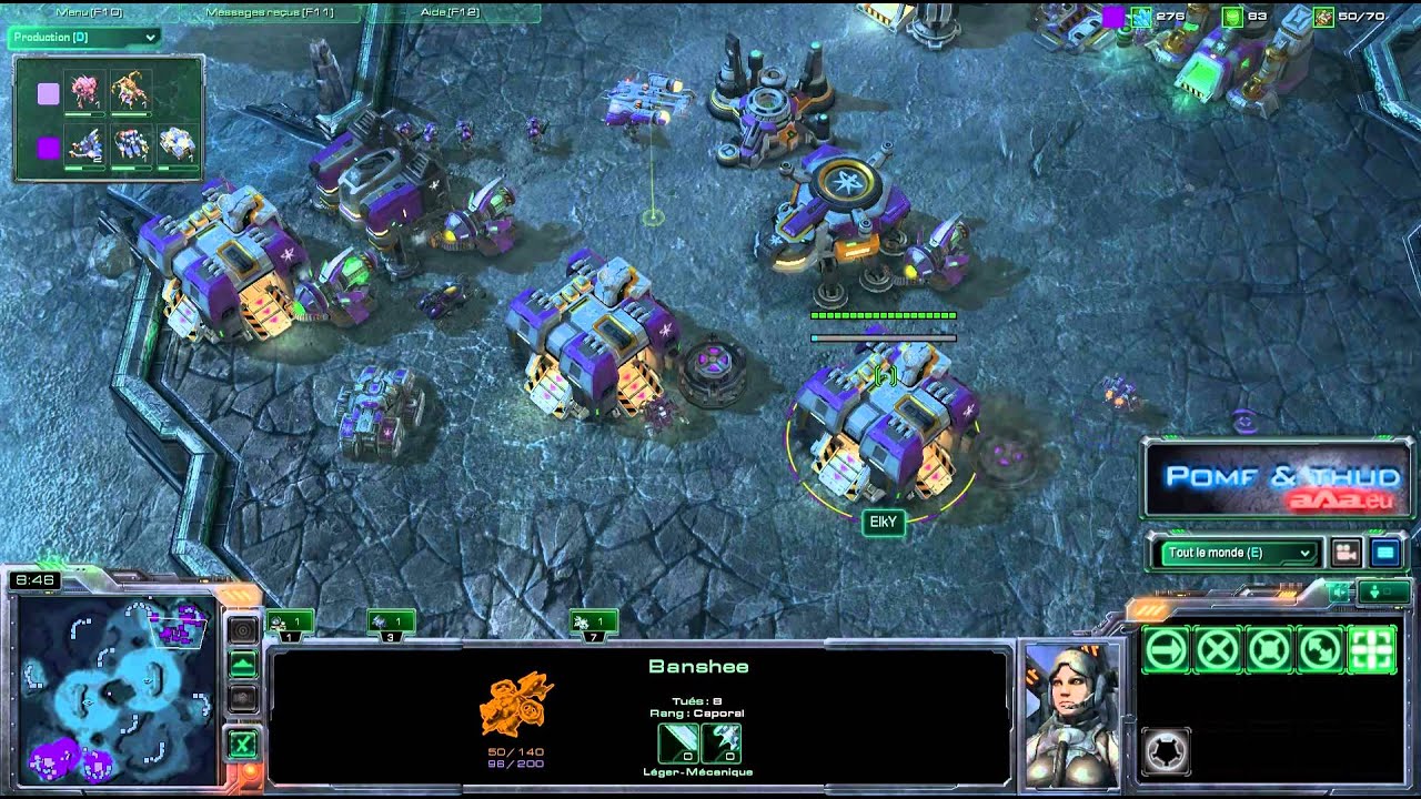 (PA001) Elky vs SirMafioso - TvZ - Poker Academie SC2 Cup - Starcraft 2 Replay [FR]