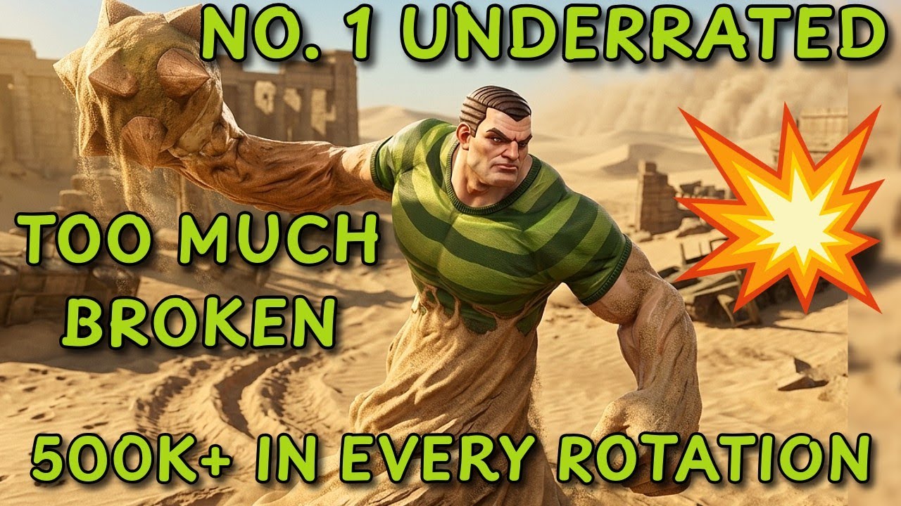 Sandman Is The Top Underrated Broken Champions | The Best Science Champion | Mcoc