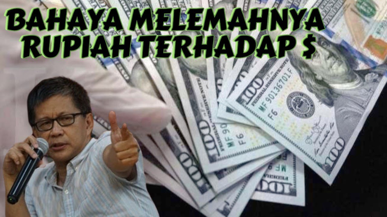 Rocky Gerung Menilai KURS DOLAR AKAN MEMBAHAYAKAN STABILITAS POLITIK