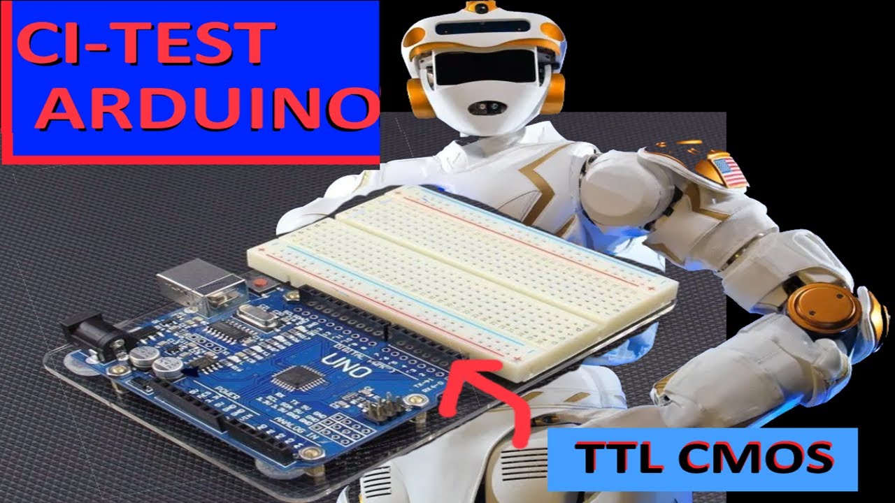 Testador De CI's TTL CMOS Arduino