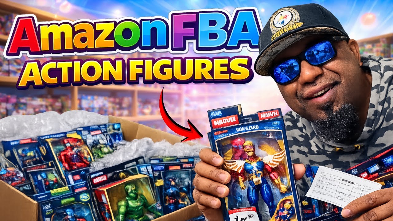 Amazon FBA Action Figures | Full Prep, Pack & Ship Process