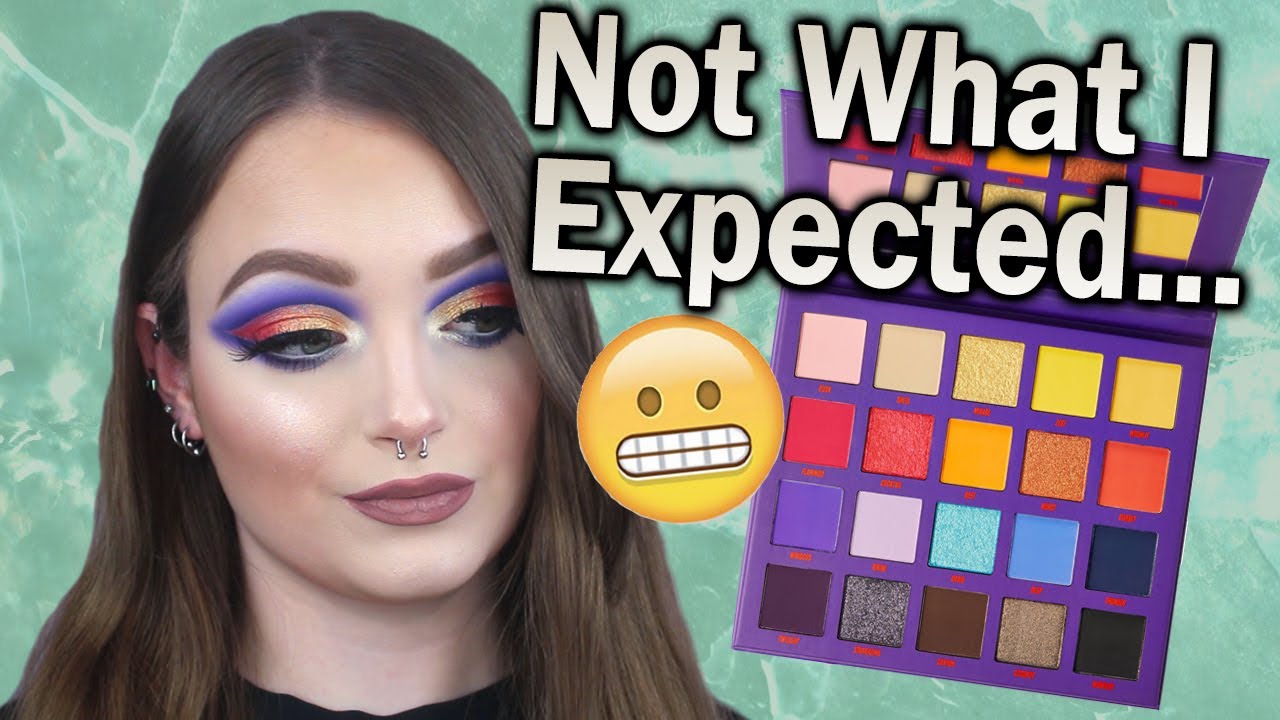 Why's The Quality So Different?? BEAUTY BAY SUNSET HORIZONS PALETTE REVIEW AND TUTORIAL