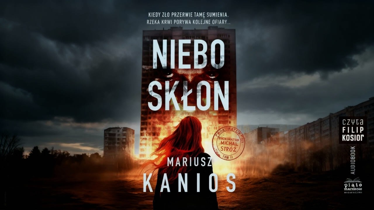 Nieboskłon Autor Mariusz Kanios Lektor Filip Kosior Kryminały po Polsku AudioBook PL