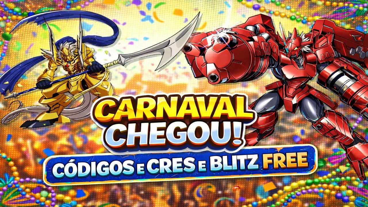 CARANAVAL CHEGOU NO SUPER RUMBLE! CÓDIGOS, CRESS E BLITZ FREE!
