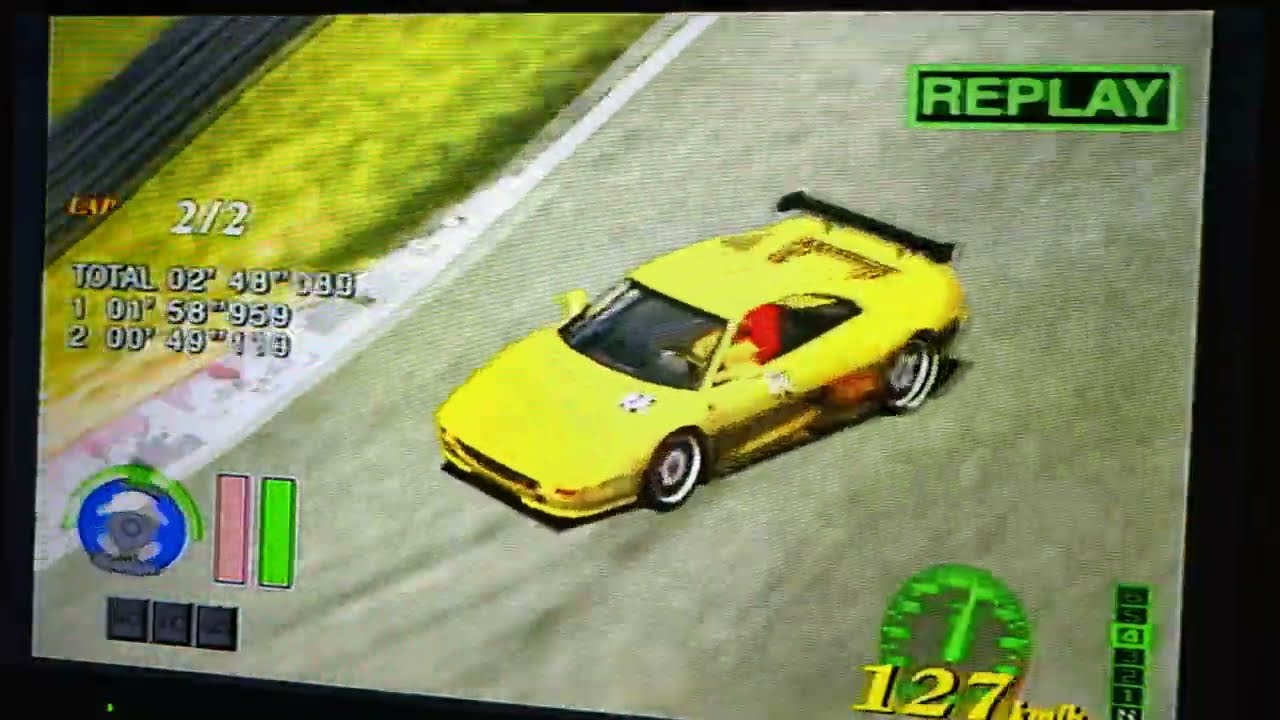 PS2版F355チャレンジ MONZA race