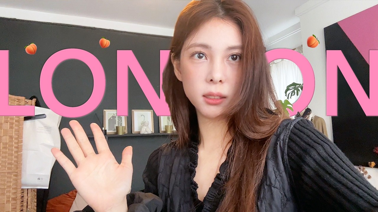 (eng) 런던 혼자 돌아다니기 ··· 니트 실 쇼핑, 네셔널 갤러리, 러우미에 직접 배달까지! | 런던 브이로그
