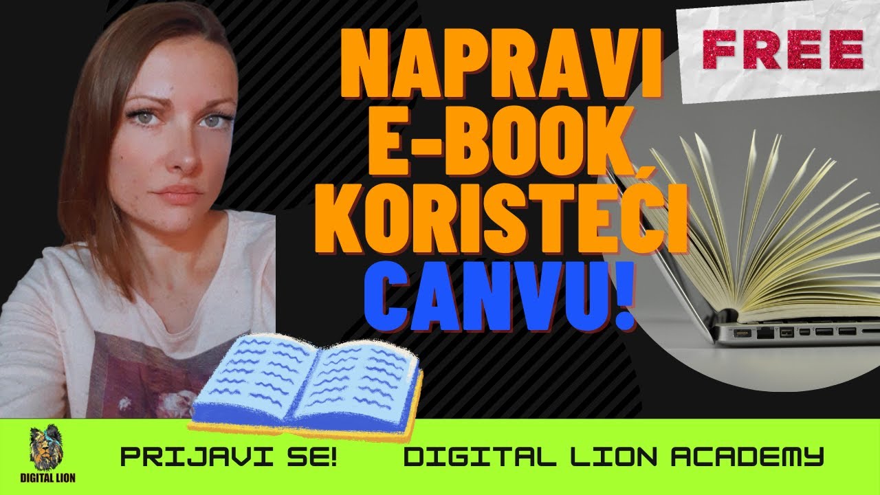Kako Napraviti E-Book u Canvi I Digital Lion