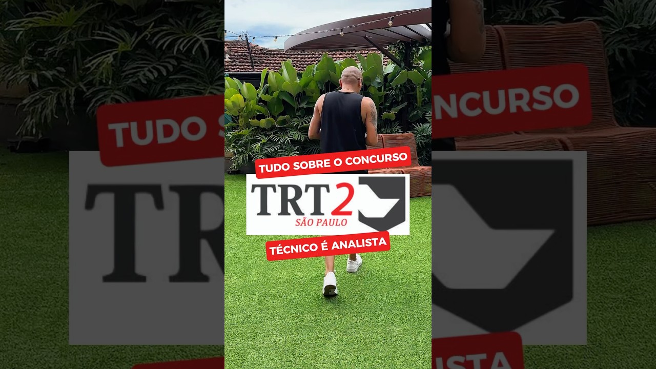 🔥NOVO EDITAL CONCURSO TRT SP 2025