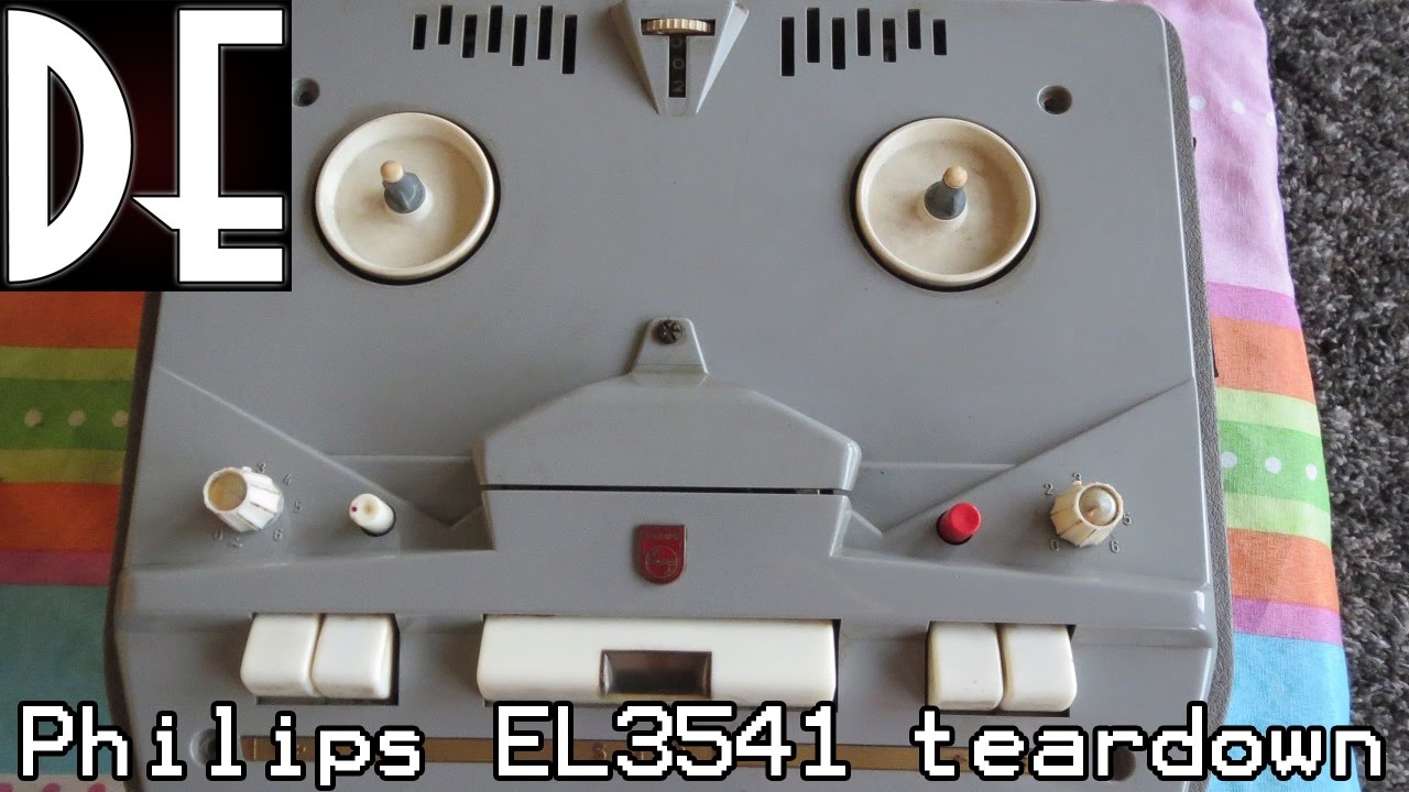 Philips EL3541 Reel to Reel Teardown