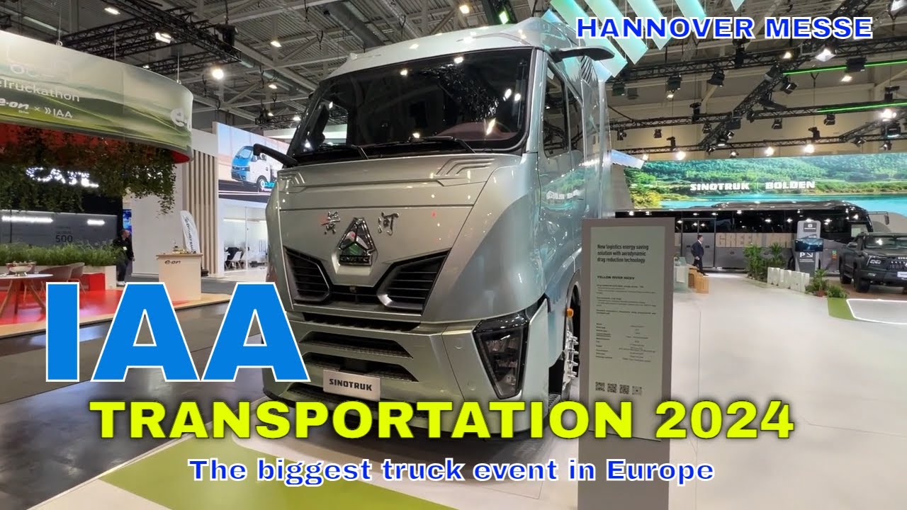 Sinotruck Yellow River HICEV (2025) Walkaround And Interior IAA Transportation 2024  Hannover Messe