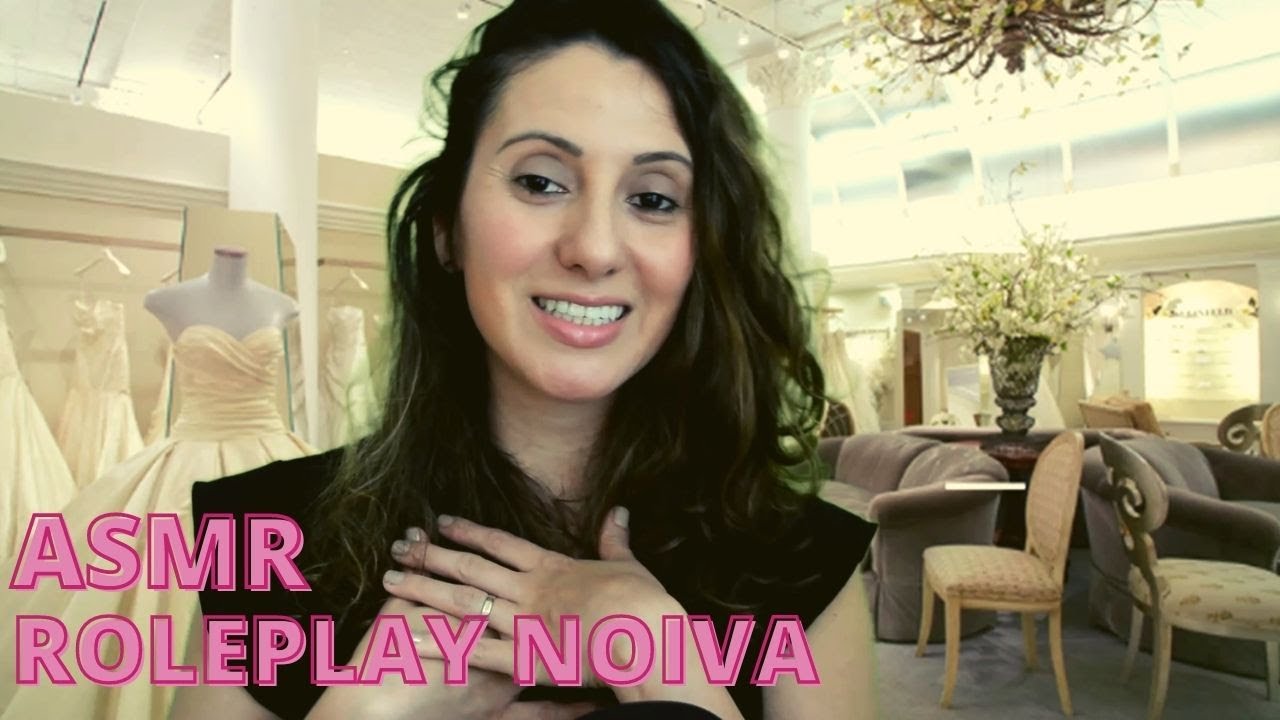 ASMR VOCÊ NOIVA: ESCOLHENDO VESTIDO DE CASAMENTO