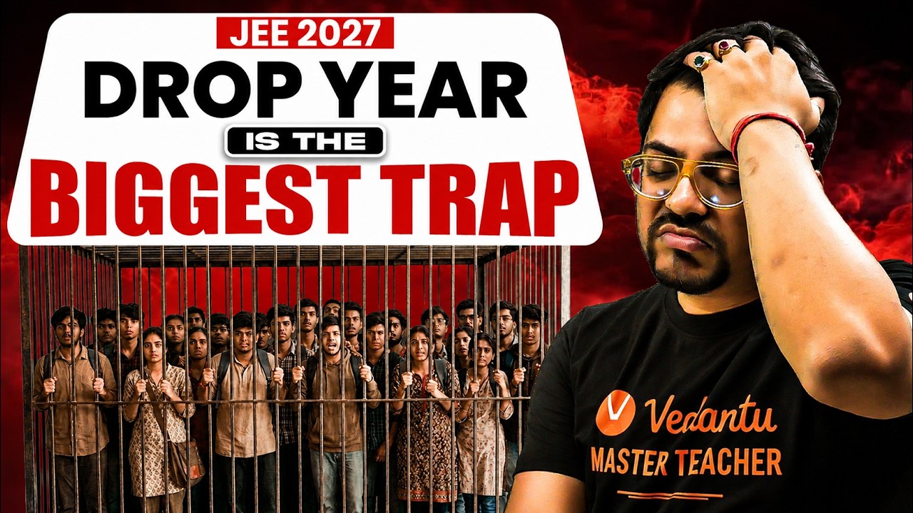JEE 2027 : The Drop Year Trap 😱 | Break the Trap Before It's Too Late | Harsh Sir