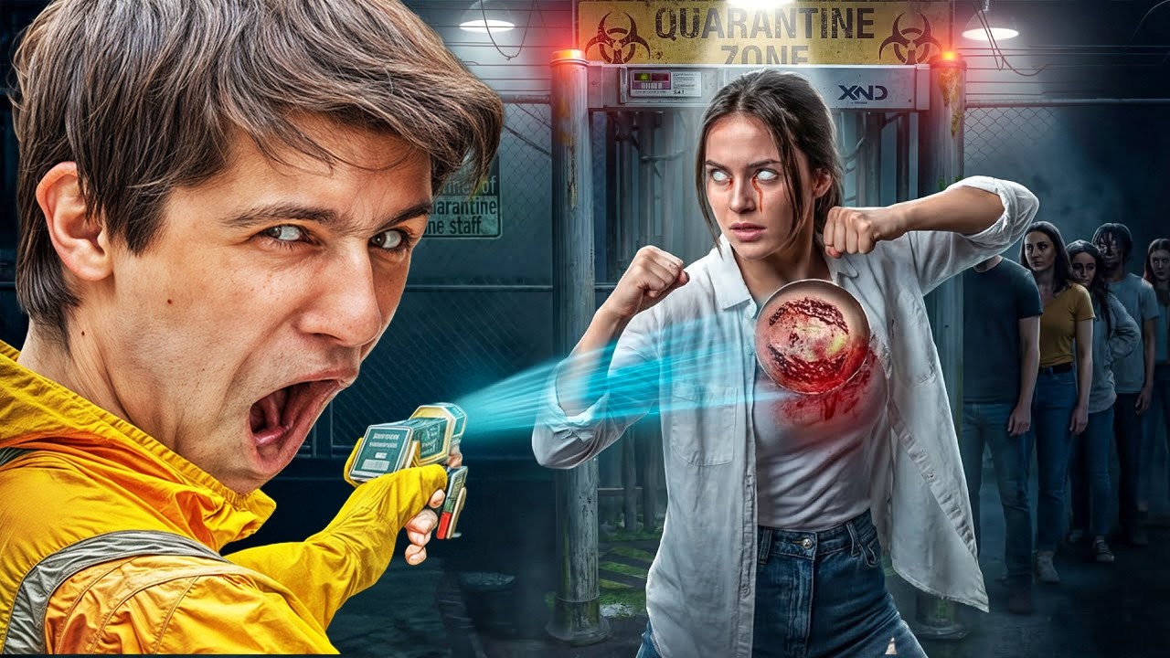 Ο ΓΕΙΤΟΝΑΣ μου έγινε ZOMBIE στην ΚΑΡΑΝΤΙΝΑ!