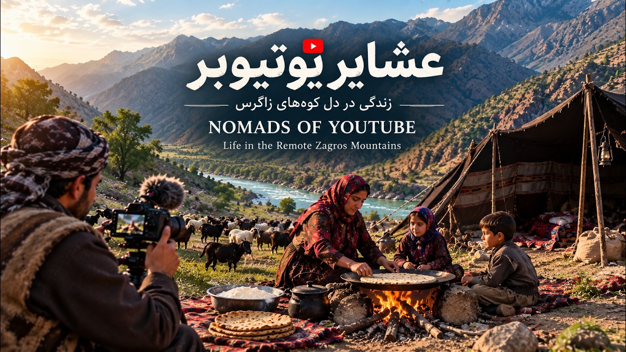 NOMADS OF YOUTUBE | Life in Iran&rsquo;s Remote Zagros Mountains | عشایر یوتیوبر ایران