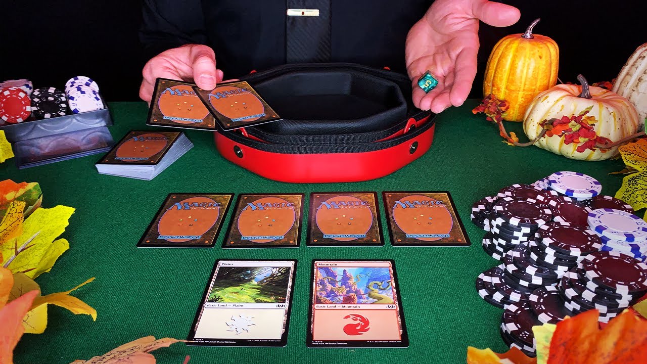 [ASMR] Magic the Gathering Casino Game with NICEST Dealer 🔮 | Gambling Roleplay, ASMR for Sleep