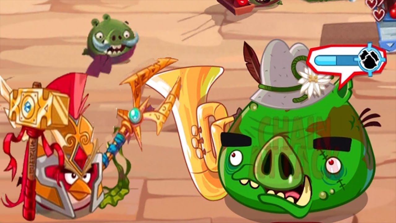 Angry Birds Epic: Bavarian Funfair Mini Piggies - New Piggy Boss