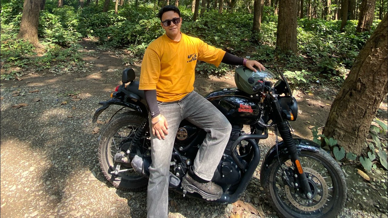Pahado Me Off-Road Riding Hunter 350- Royal Enfield