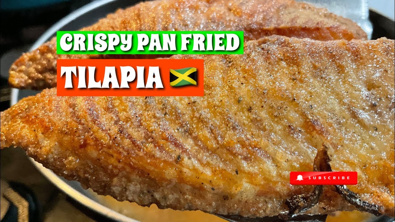 Easy Jamaican Pan Fry TILAPIA Fish Recipe+ Flavorful ESCOVITCH Sauce
